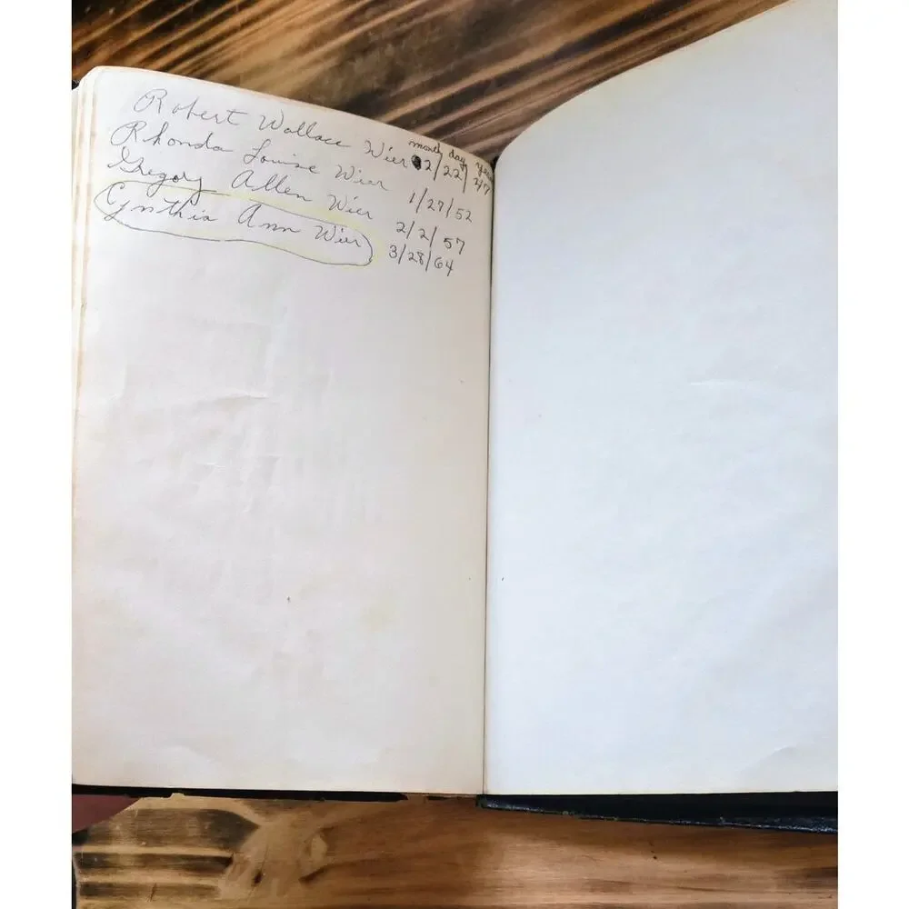 Holy Bible Old And New Testament Vintage Softcover Reference Edition Estate Find - Picture 7 of 10